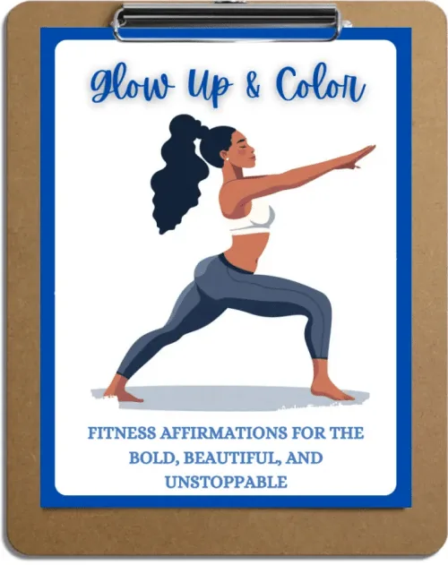 Glow Up And Color Health Affirmations product image