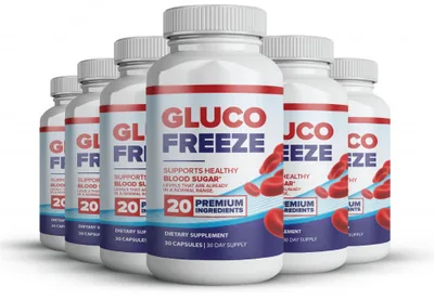 Glucofreeze - 6 Bottles - 90 Day Supply product image