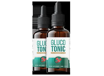 GlucoTonic blood sugar supplement bottles