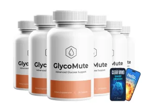 GlycoMute supplement bottles