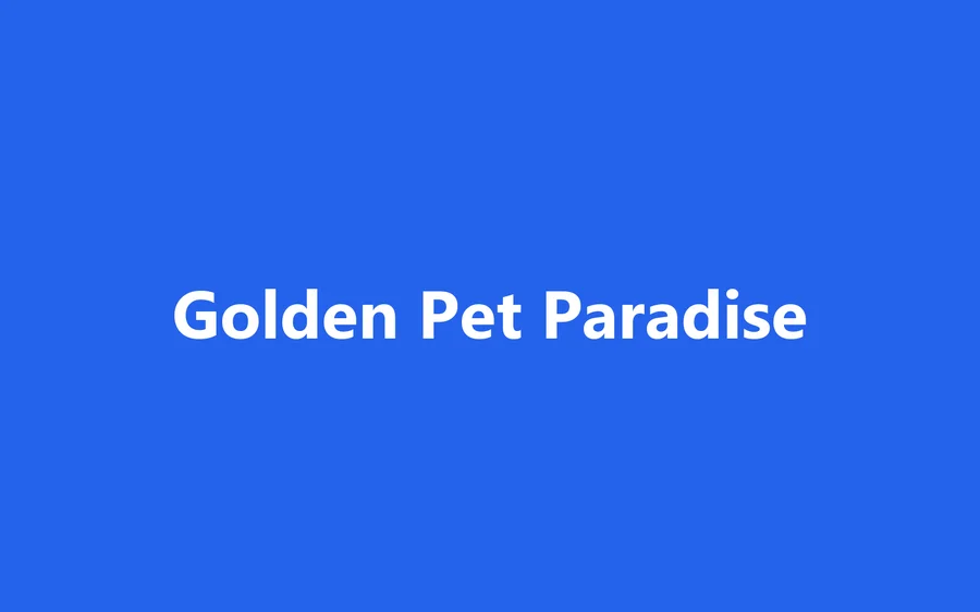 Golden Pet Paradise product image