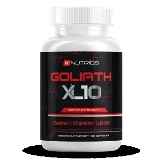 Goliath XL 10 supplement bottle
