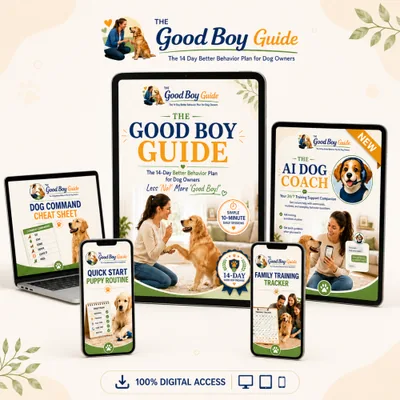 The Good Boy Guide – 14-Day Dog Training Plan + AI Dog Agent product image