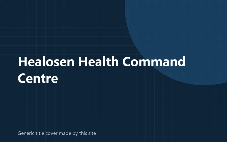 Generic title cover made by this site for Healosen