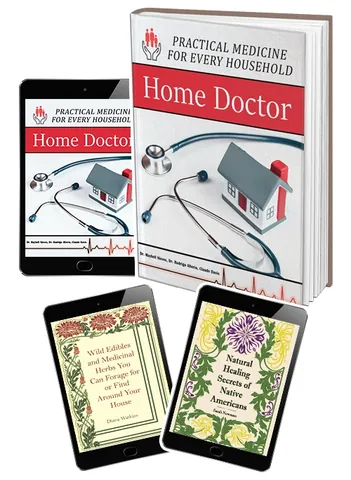 The Home Doctor practical medicine printed book cover