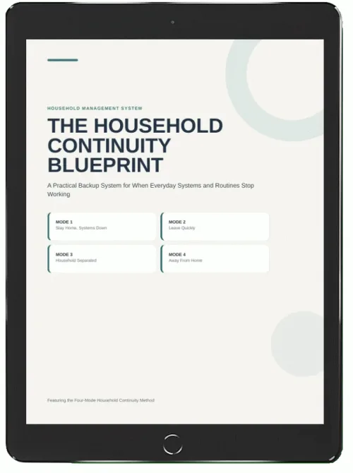 The Household Continuity Blueprint product image