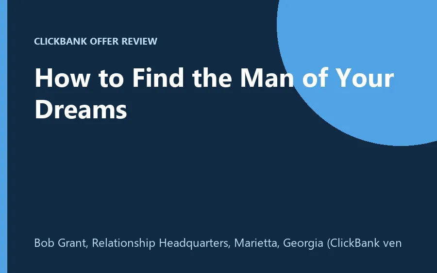 How to Find the Man of Your Dreams ebook page