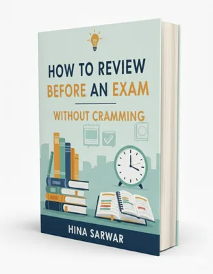 How to Review Before an Exam Without Cramming ebook cover
