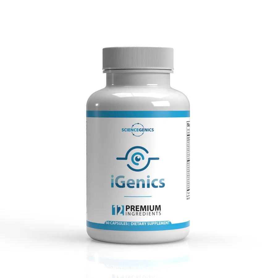 iGenics vision support capsules, 1-bottle supply