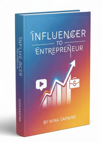 Influencer To Entrepreneur ebook cover