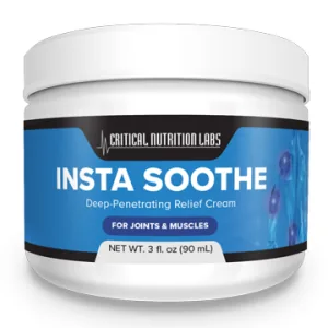 Insta Soothe pain relief cream bottle