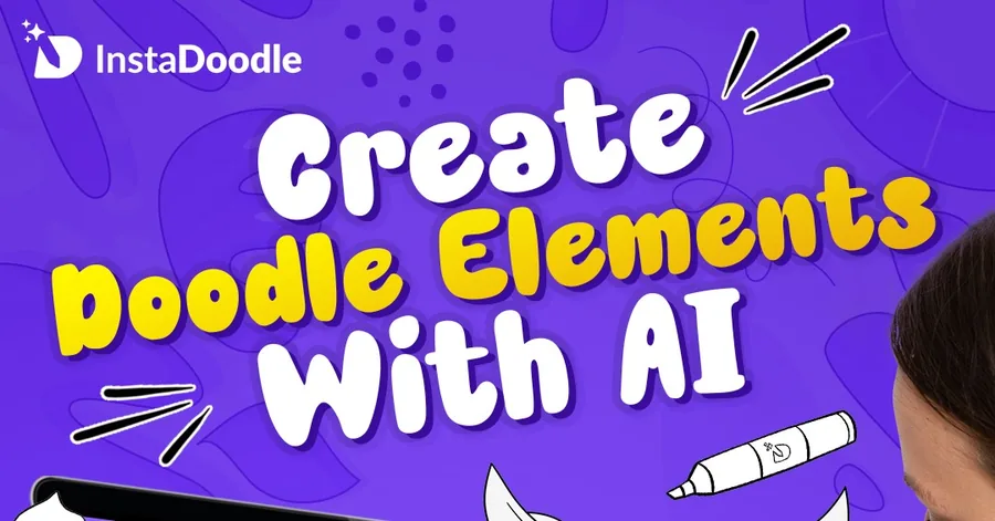 InstaDoodle AI whiteboard video generator interface
