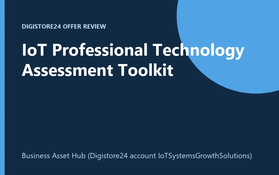 IoT Professional Technology Assessment Toolkit product image