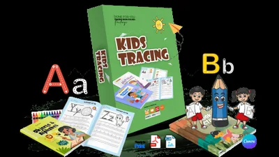 Bundle of 42 Kids Alphabet Activity Worksheets product image