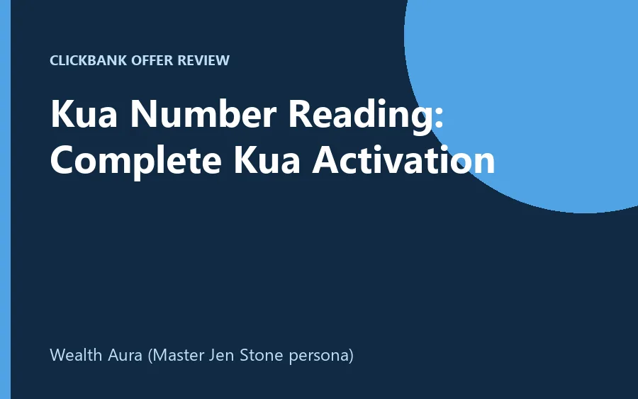 Kua Number Reading product image