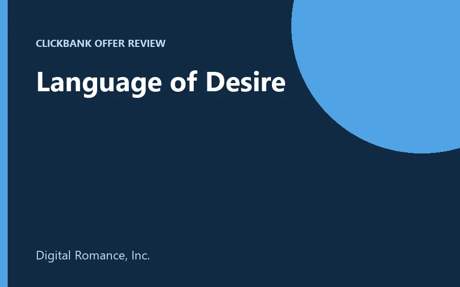 Language of Desire digital program cover