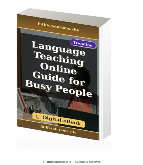 Language Teaching Online Guide for Busy People ebook cover