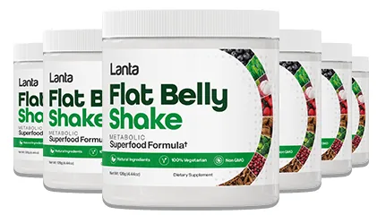 Lanta Flat Belly Shake product bottles image