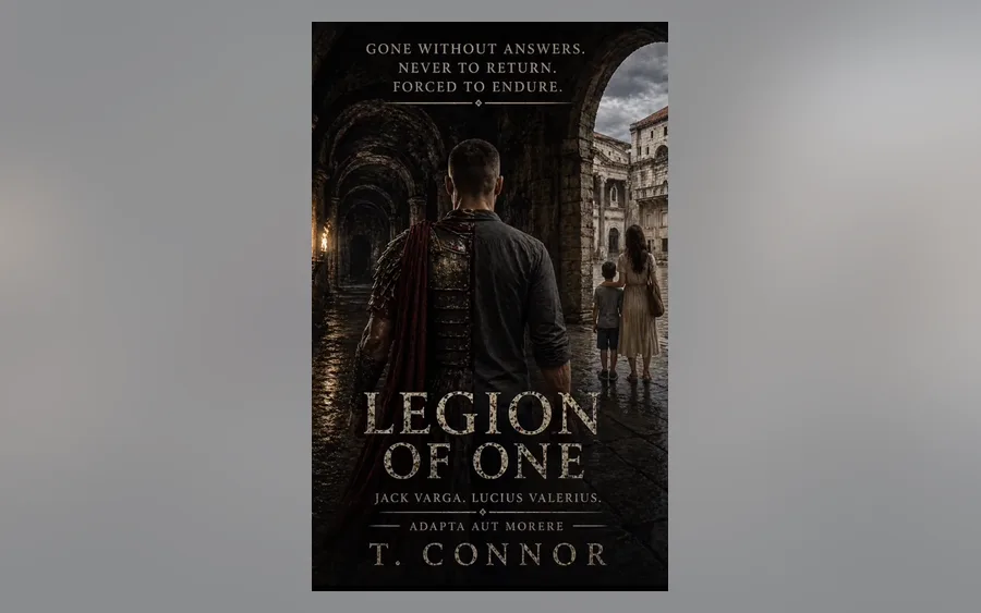 Product image from the seller's page (book cover for Legion Of One)