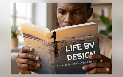 Product image from the seller's page (mockup of the Life by Design ebook)