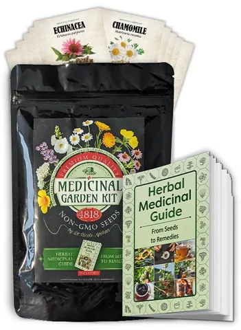 Medicinal Garden Kit seed collection cover