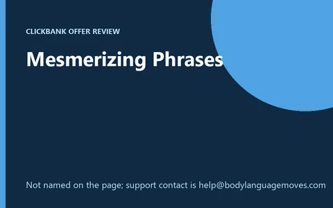 Mesmerizing Phrases online course