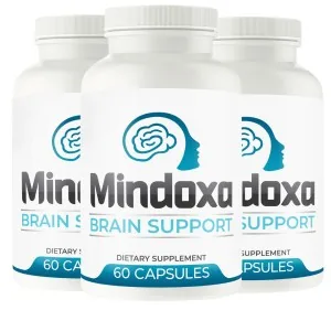 Mindoxa brain support supplement bottle