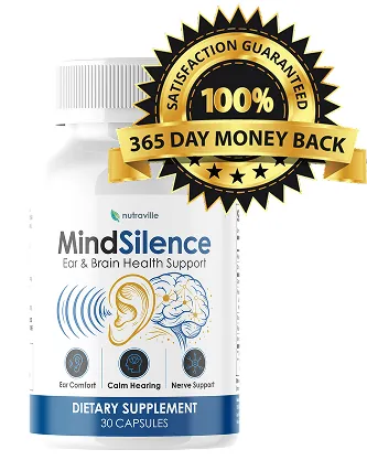 MindSilence supplement bottle