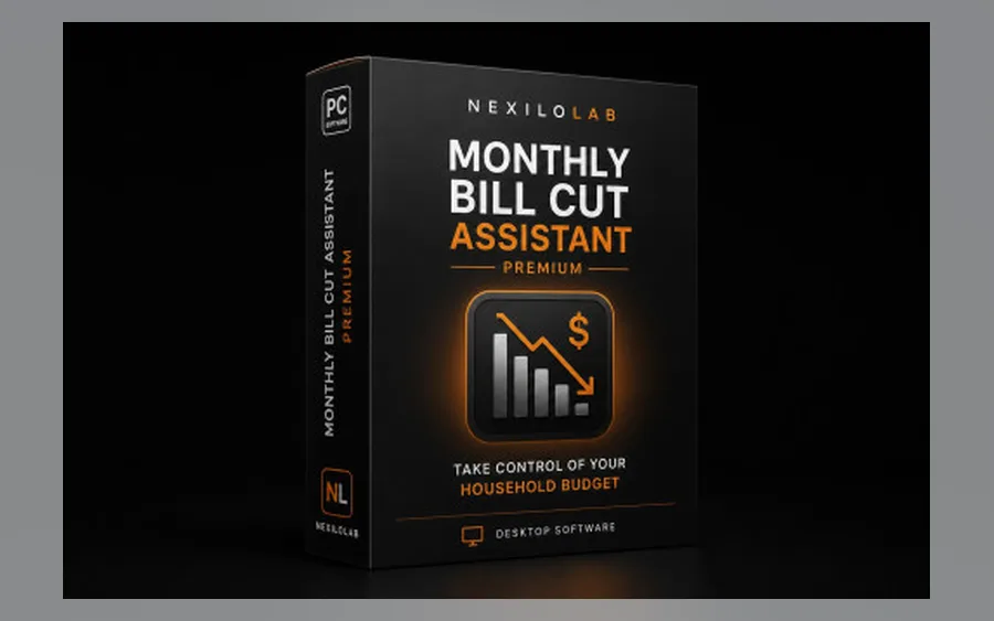 Product image from the seller's page for Monthly Bill Cut Assistant Premium