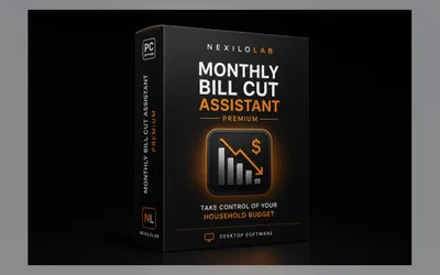 Product image from the seller's page for Monthly Bill Cut Assistant Premium