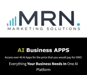 MRN AI Business Apps dashboard product image