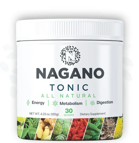 Bottle of Nagano Lean Body Tonic metabolism powder