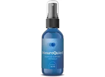 NeuroQuiet tinnitus supplement bottle