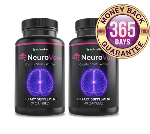 NeuroVera two bottle supplement pack
