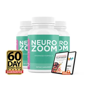 Bottle of NeuroZoom memory support capsules