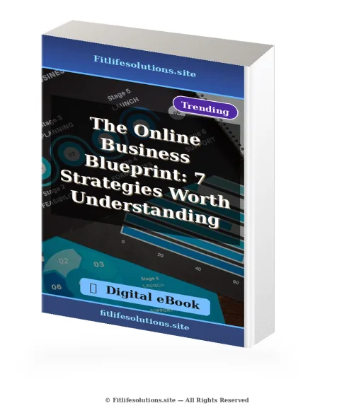 Cover of the The Online Business Blueprint: 7 Strategies Worth Understanding digital eBook