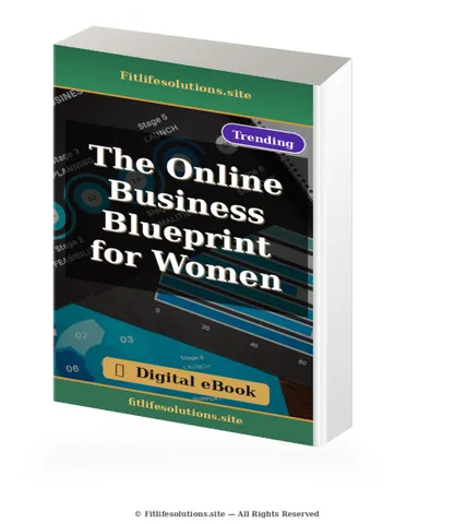 The Online Business Blueprint for Women ebook cover