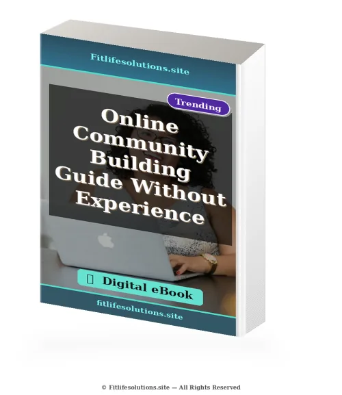 Online Community Building Guide Without Experience cover