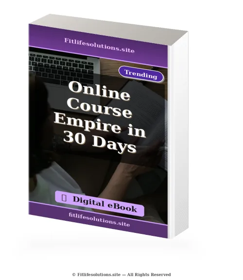 Online Course Empire in 30 Days product image