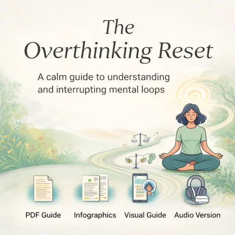 The Overthinking Reset Guide product image