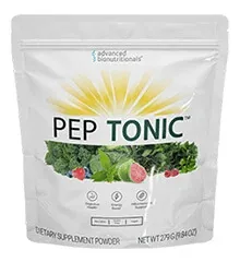 Pep Tonic energy supplement bag