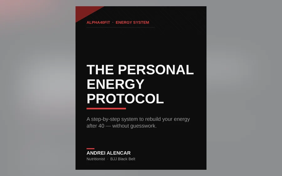 Product image from the seller's page showing the Personal Energy Protocol cover