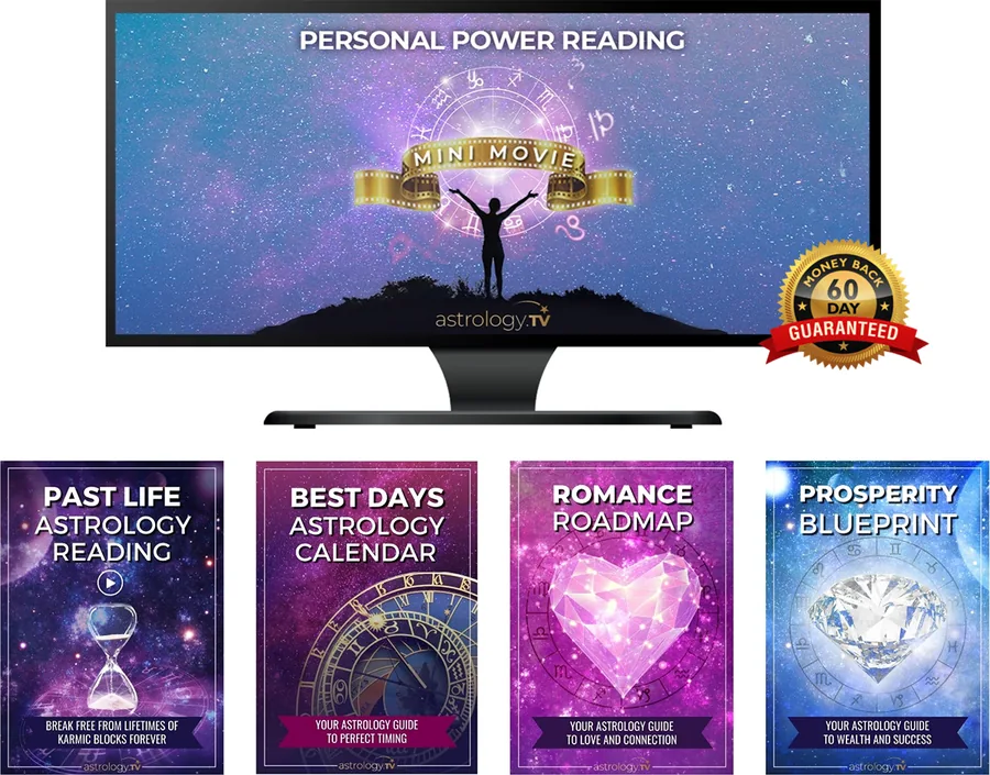 Cover image for the Personal Power Reading Mini Movie and its four bonuses