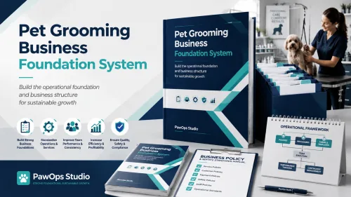Pet Grooming Business Foundation System product image