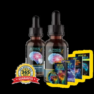 Pineal Guardian X supplement bottles