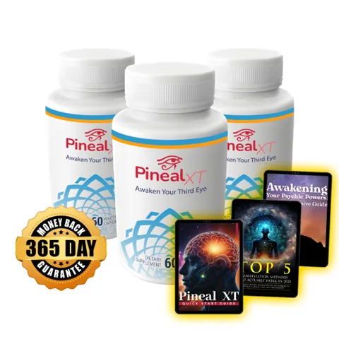 Pineal XT supplement bottles