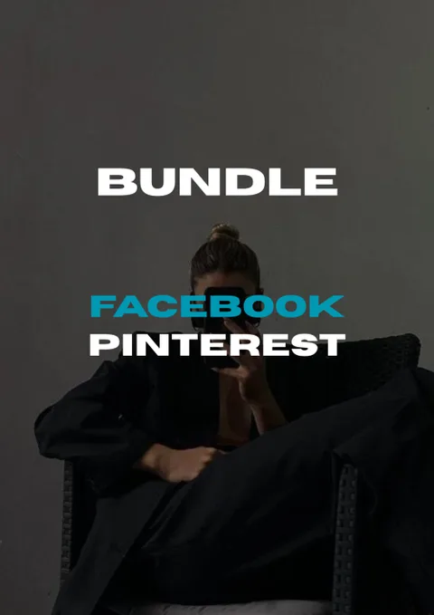 Pinterest and Facebook Marketing Bundle product image