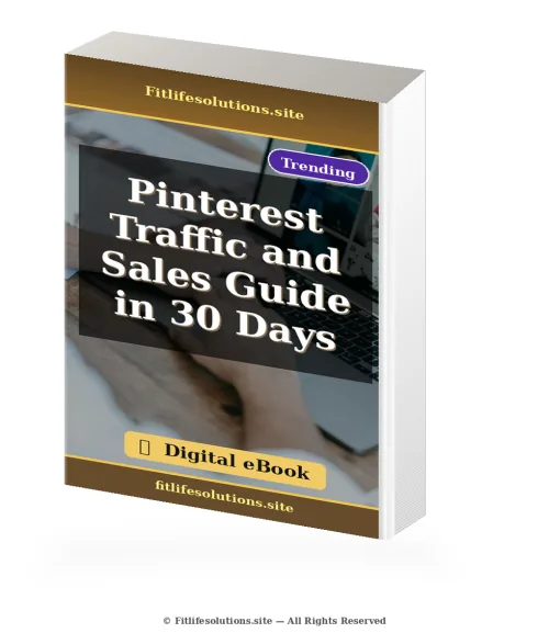 Pinterest Traffic and Sales Guide in 30 Days ebook cover