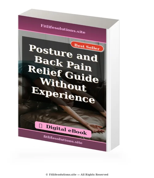 Posture and Back Pain Relief Guide Without Experience ebook cover