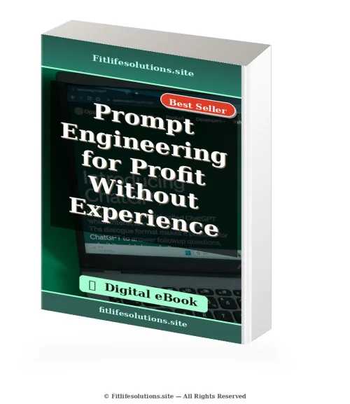 Cover of the Prompt Engineering for Profit Without Experience digital eBook
